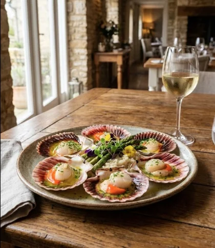 Vieiras del pacifico - La Parrilla de Champi, Noia